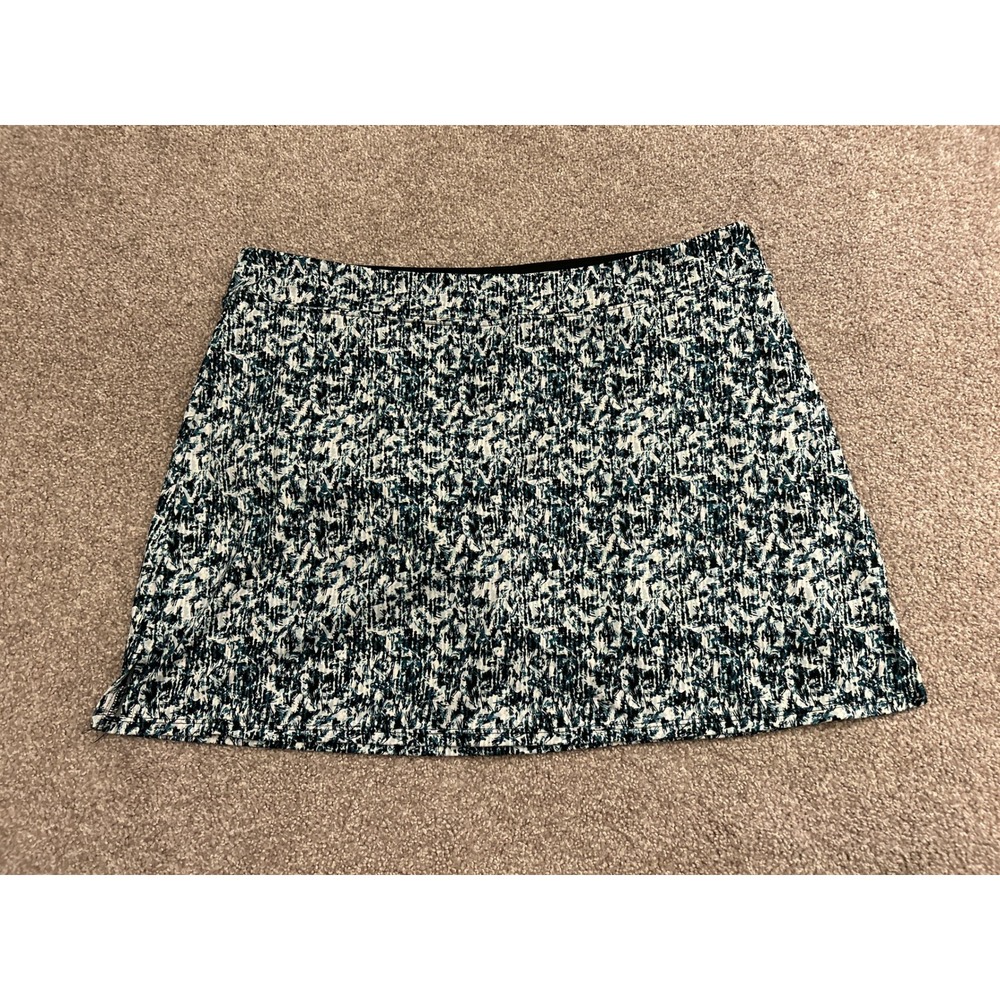Tranquility by Colorado Clothing Skort Womens XL Teal Abstract Print Excellent